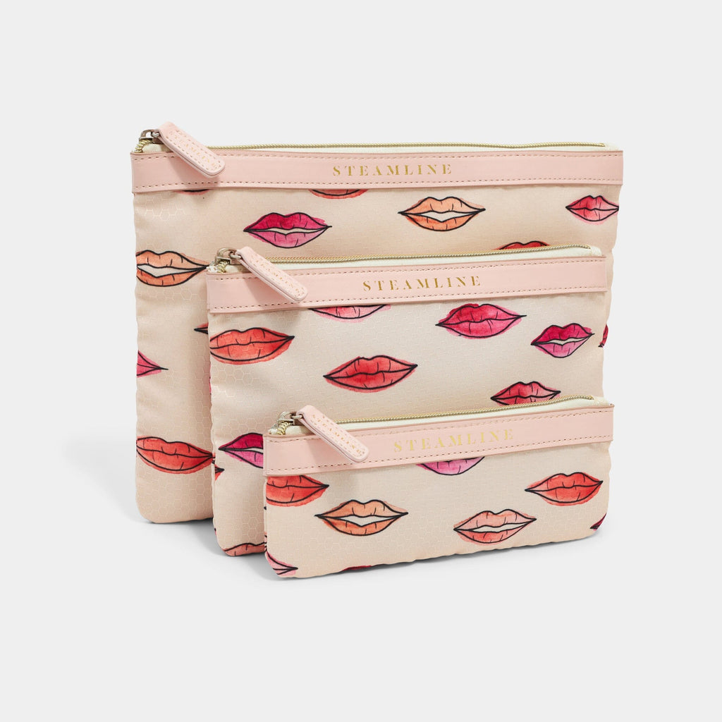 OVERBOARD STRIPE COSMETIC CASE main image 0