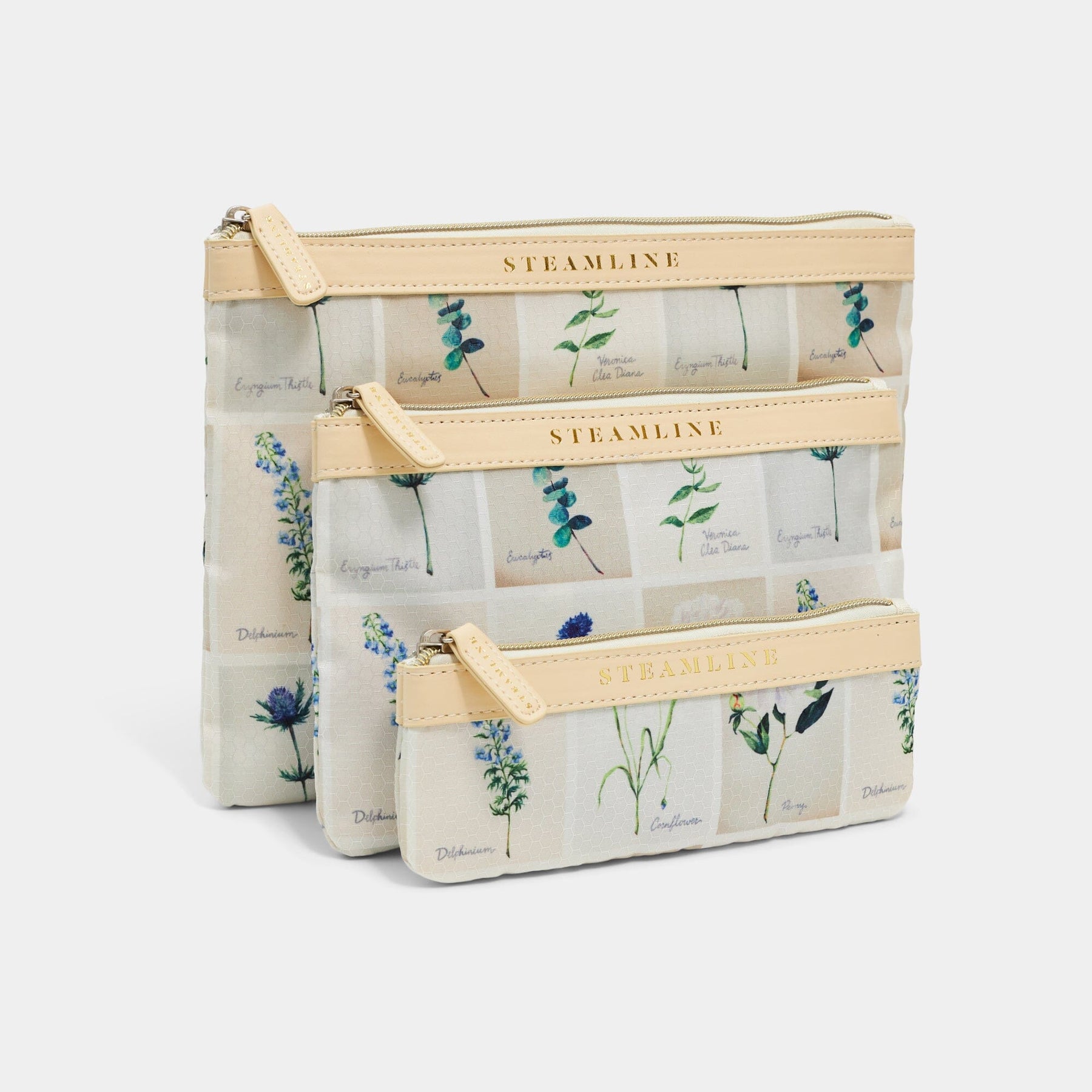 The Illustrator Blue - Cosmetic Case Set