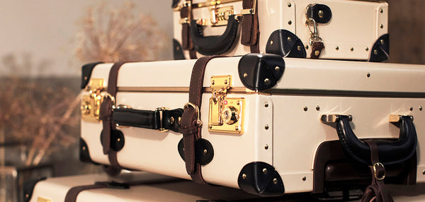 The Cream Architect Collection by SteamLine | Designer Luggage Sets ...