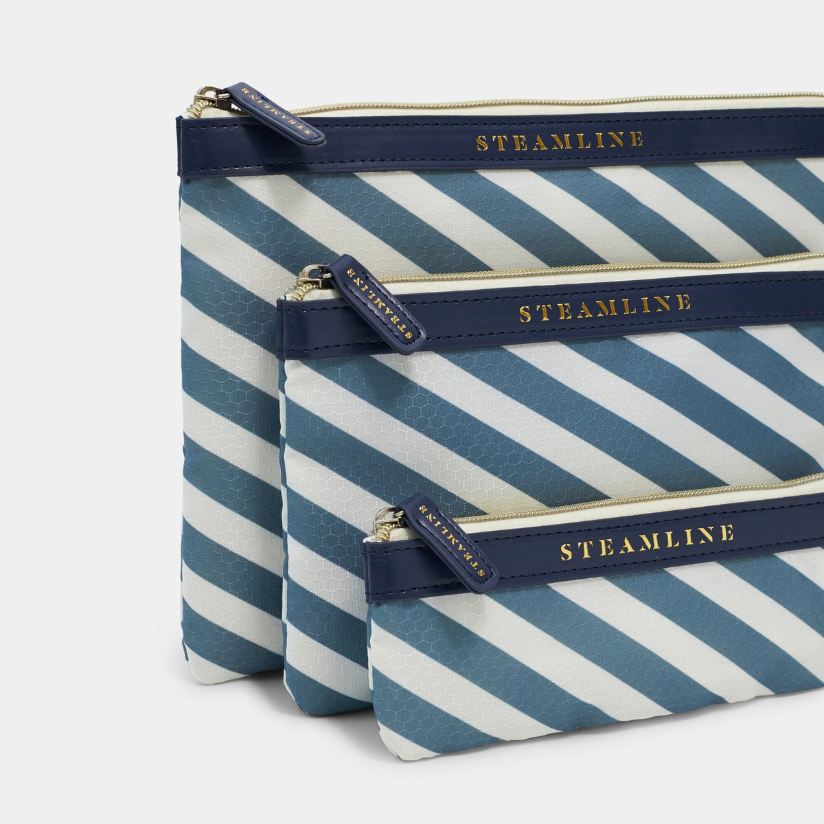 The Signature Stripe - Cosmetic Case Set