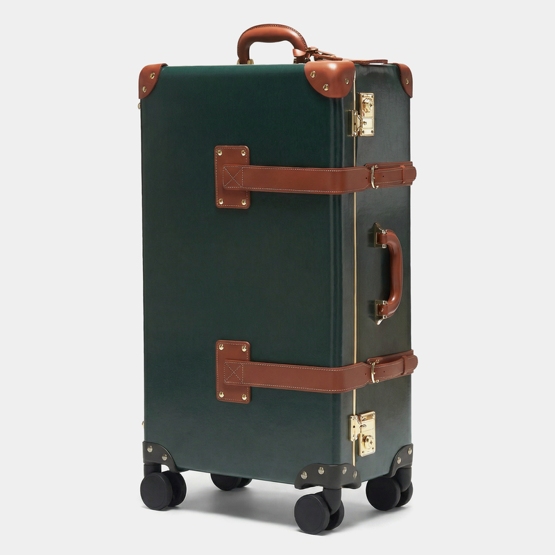 The Diplomat - Hunter Green Check In Spinner