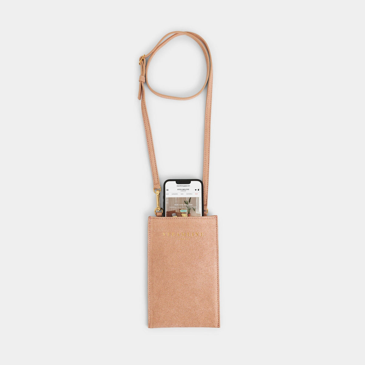 The Navigator - Desert Glitter Crossbody Phone Bag