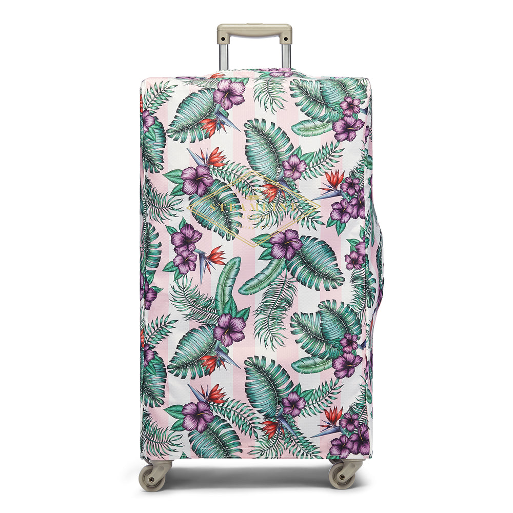 The Botanist Spinner | Pink Luxury Luggage Trunk Suitcases For Women ...