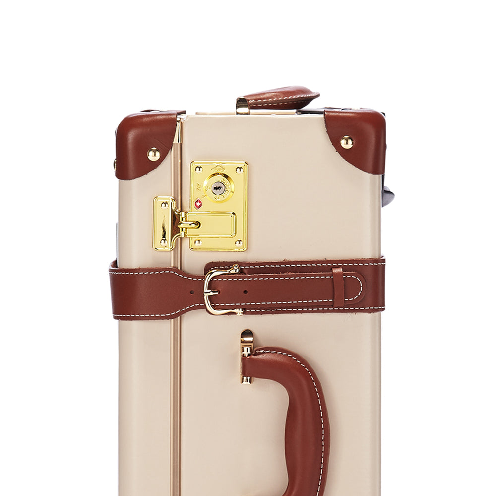 The Cream Diplomat Carryon | Modern Vintage Style Luxury Luggage ...