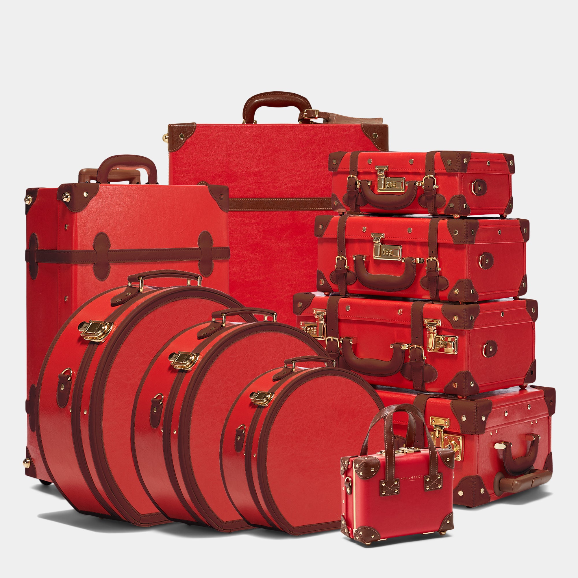 The Industrialist  Rolling Black Carry On Men's Designer Luggage Sets –  Steamline Luggage