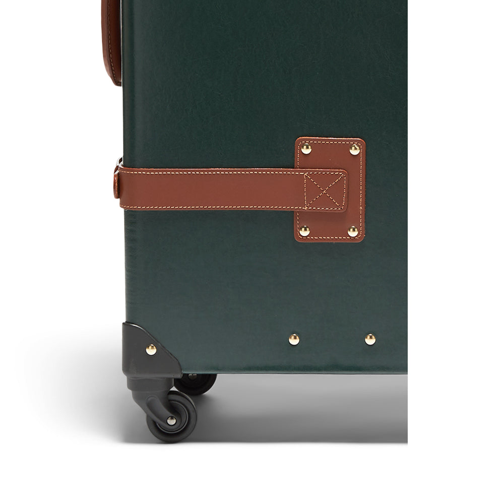 The Green Diplomat Carryon  Steamer Trunk Suitcase Cabin Luggage –  Steamline Luggage