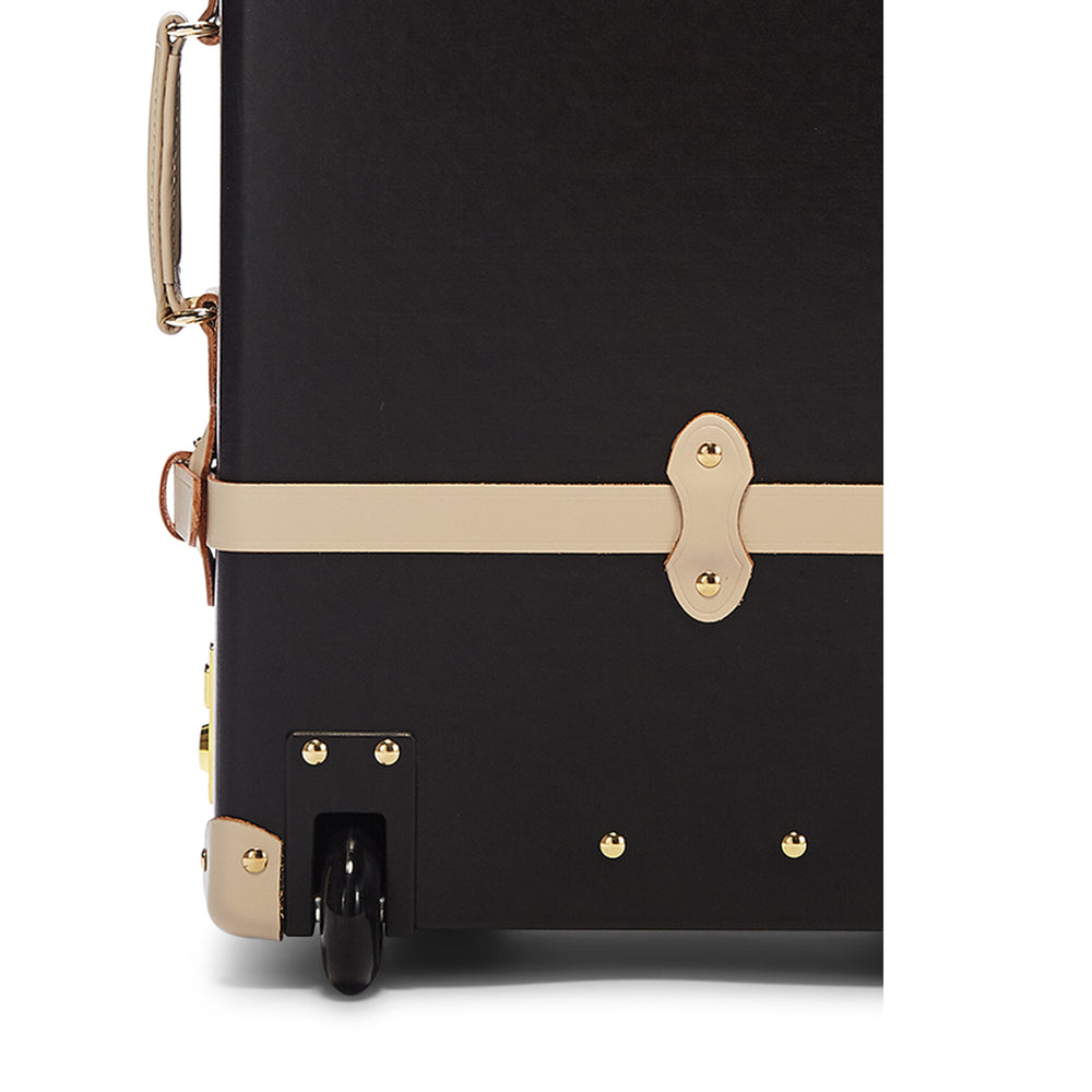 The Industrialist Stowaway  Black Leather Travel Luxury Luggage Sets –  Steamline Luggage