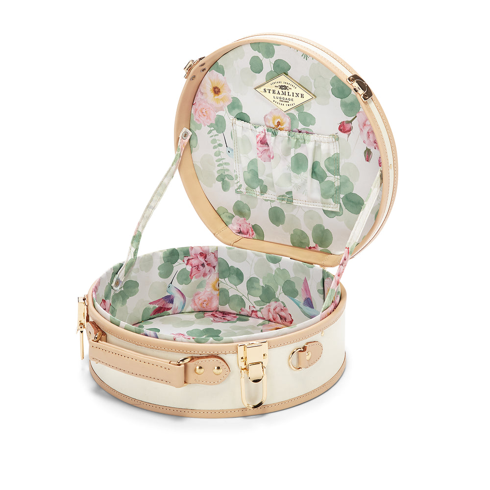 The Sweetheart Small Hat Box Luggage