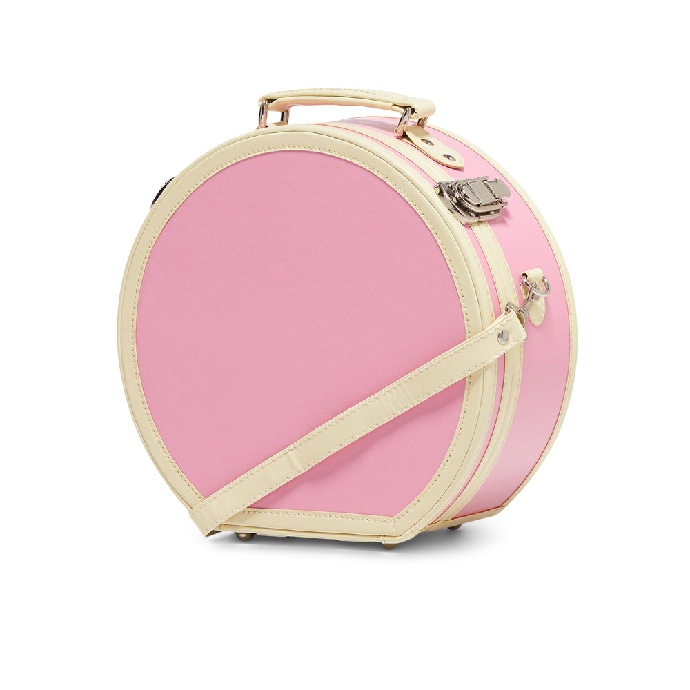 SteamLine Luggage The Correspondent Deluxe Hatbox in Pink