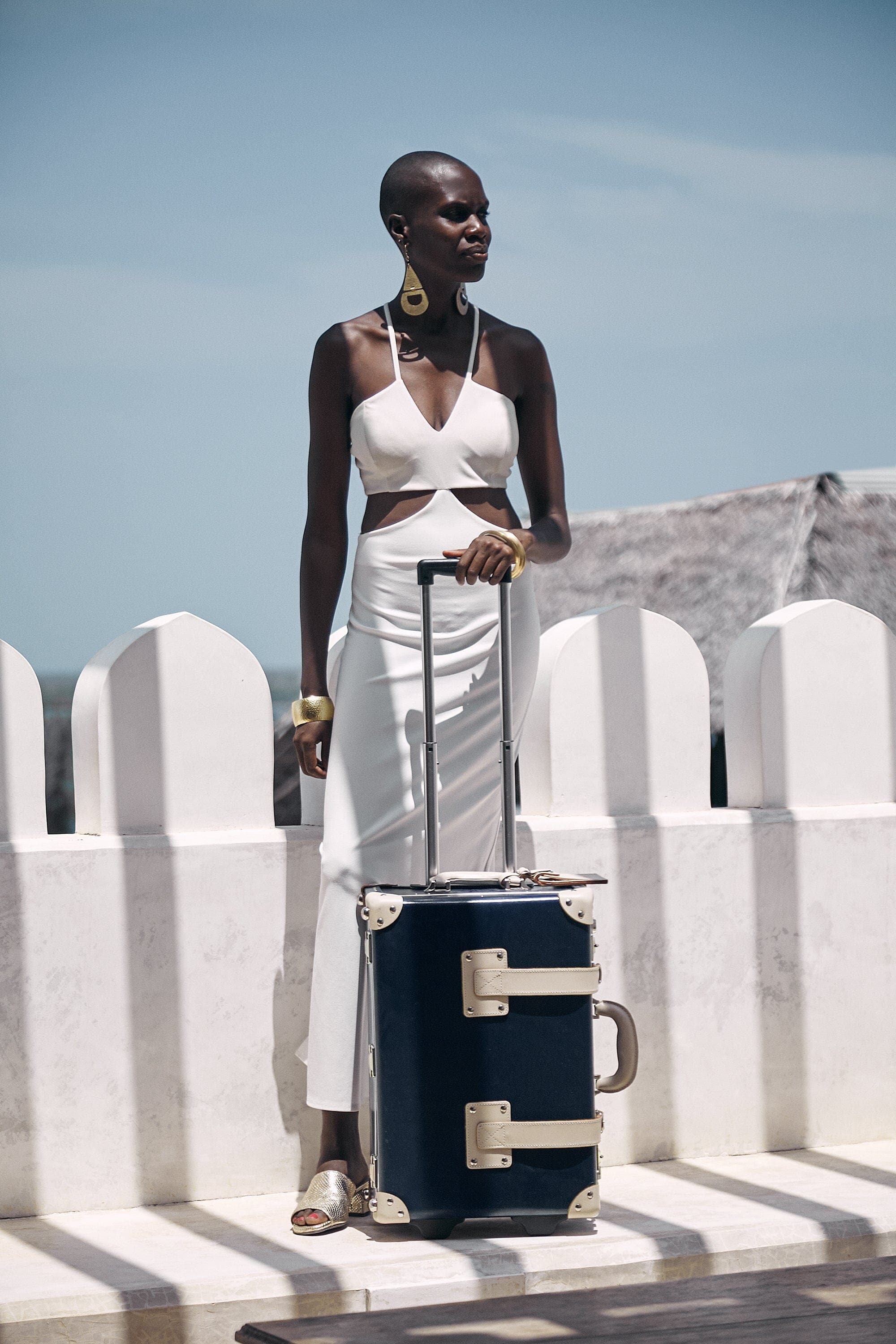 The Navy Anthropologist Carryon | Vintage Style Luxury Luggage Case
