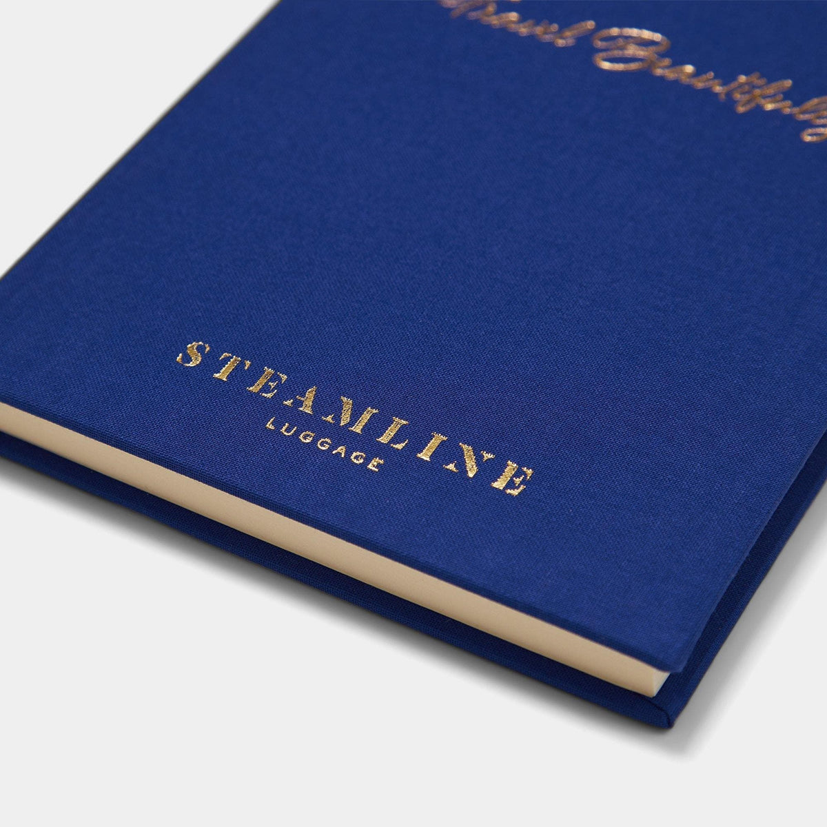 Blue Travel Journal - Irish And Hand-Bound Accessories Steamline Luggage 