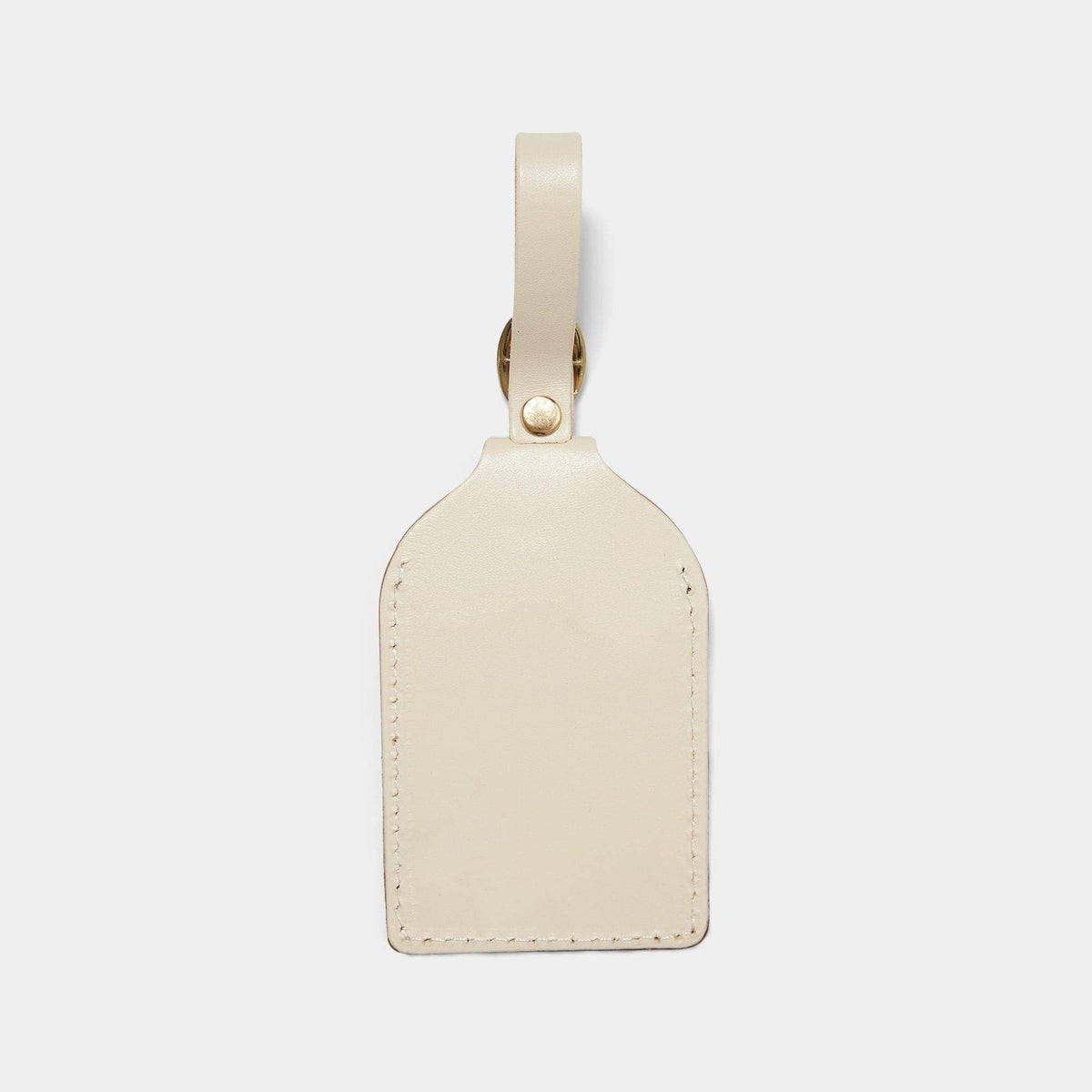 Ivory Leather Luggage Tags | Vintage Inspired Luxury Luggage Tags
