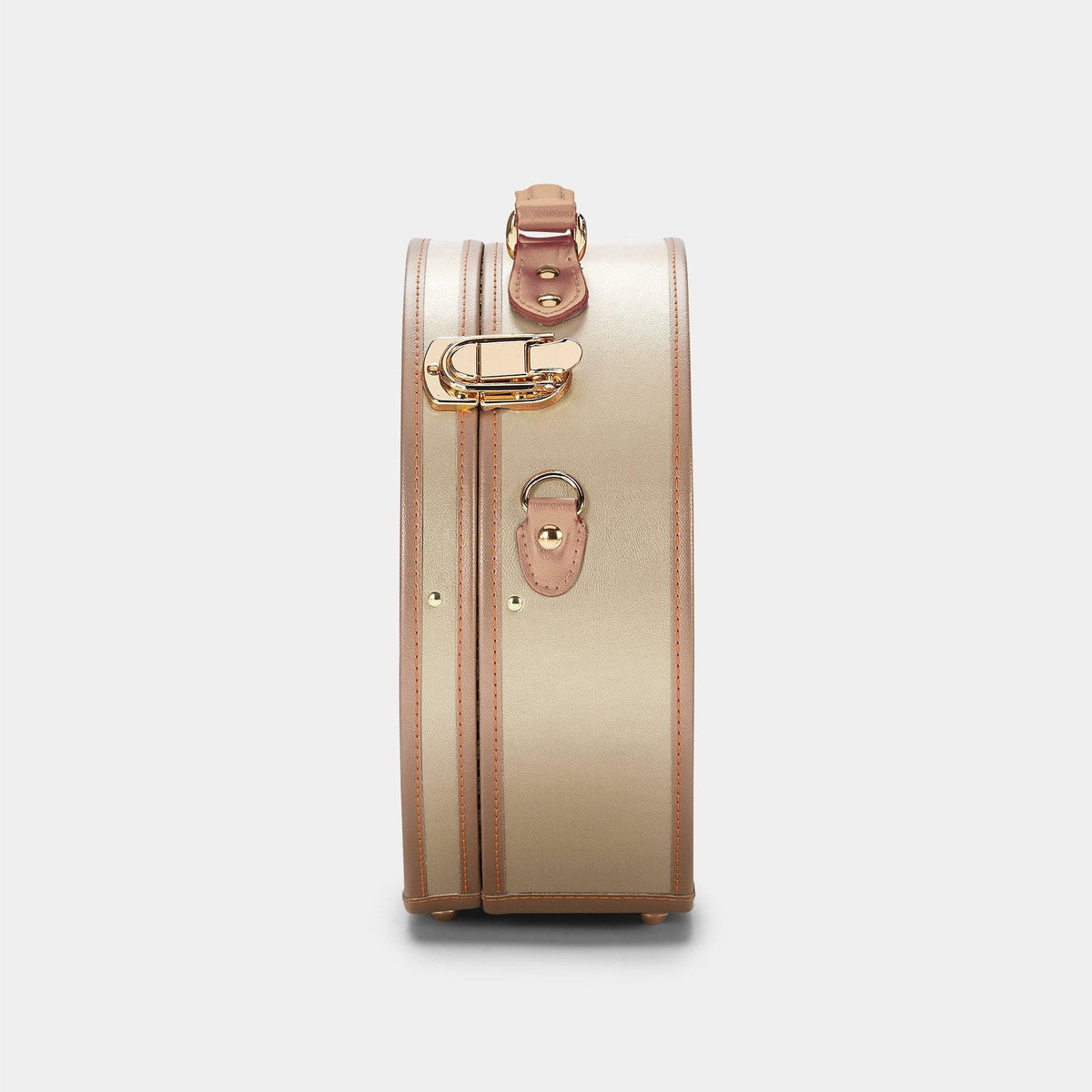 The Deluxe Alchemist Hatbox  Round Vintage Suitcase & Hat Box Luggage –  Steamline Luggage