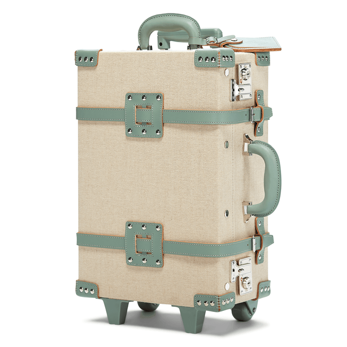 The Editor - Sea Green Carryon Carryon Steamline Luggage 