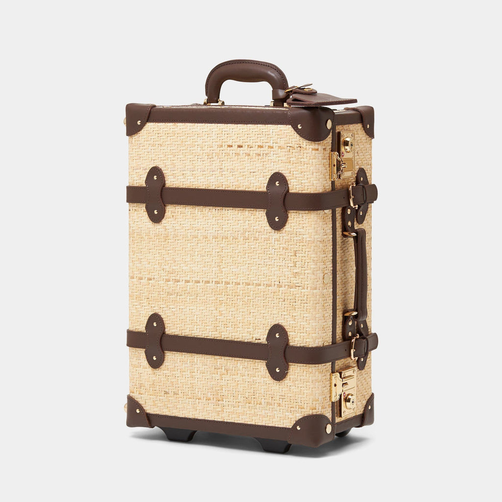 The Explorer Carryon Rolling Rattan Suitcase Designer Luggage Sets the-explorer-carryon-rolling-rattan-suitcase-designer-luggage-sets