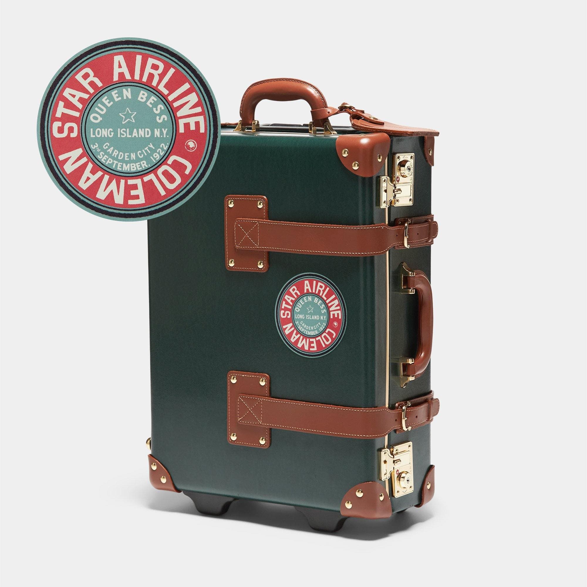 Retro Style Luggage Stickers from Annie Atkins and SteamLine Luggage