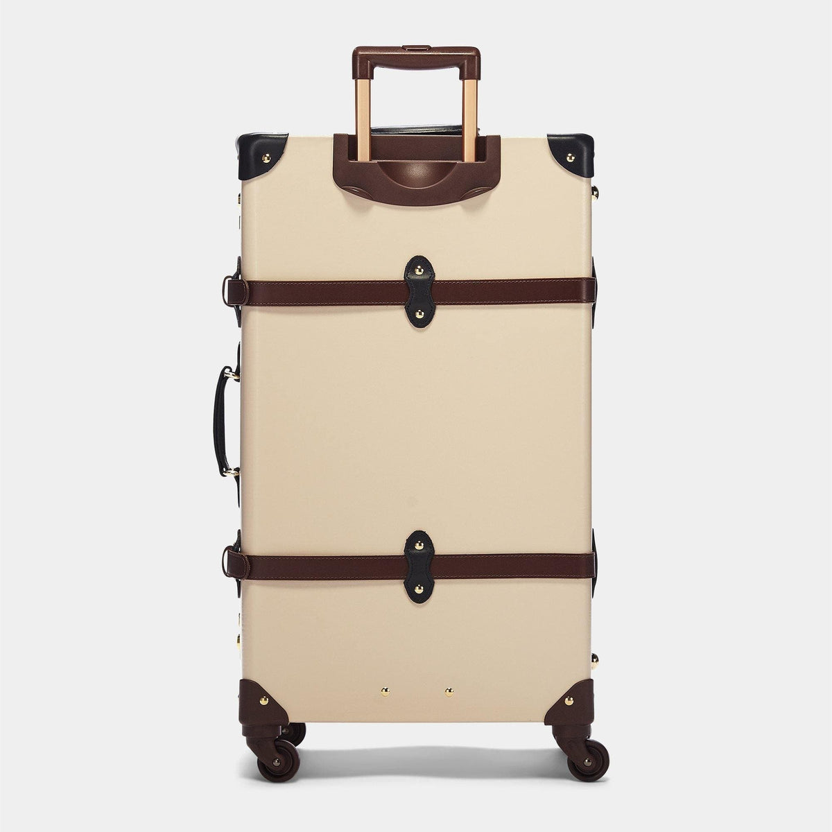The Cream Architect Spinner | Rolling Check In Old Fashioned Luggage ...