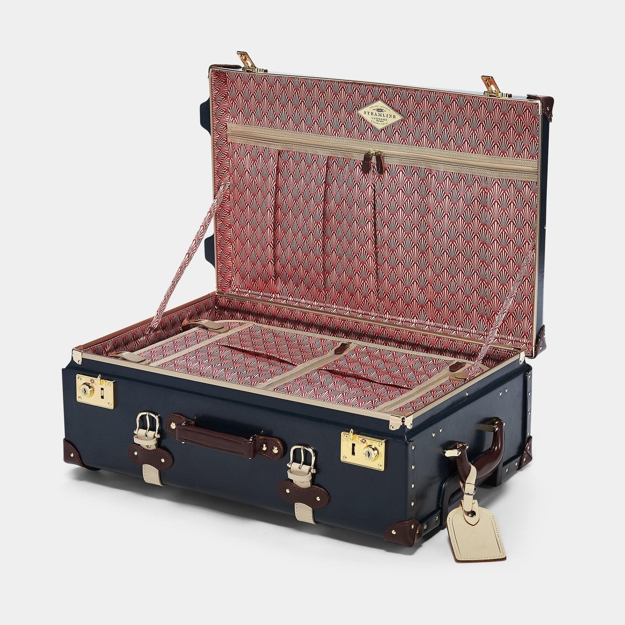 The Navy Architect Stowaway | Luxury Luggage Vintage Style