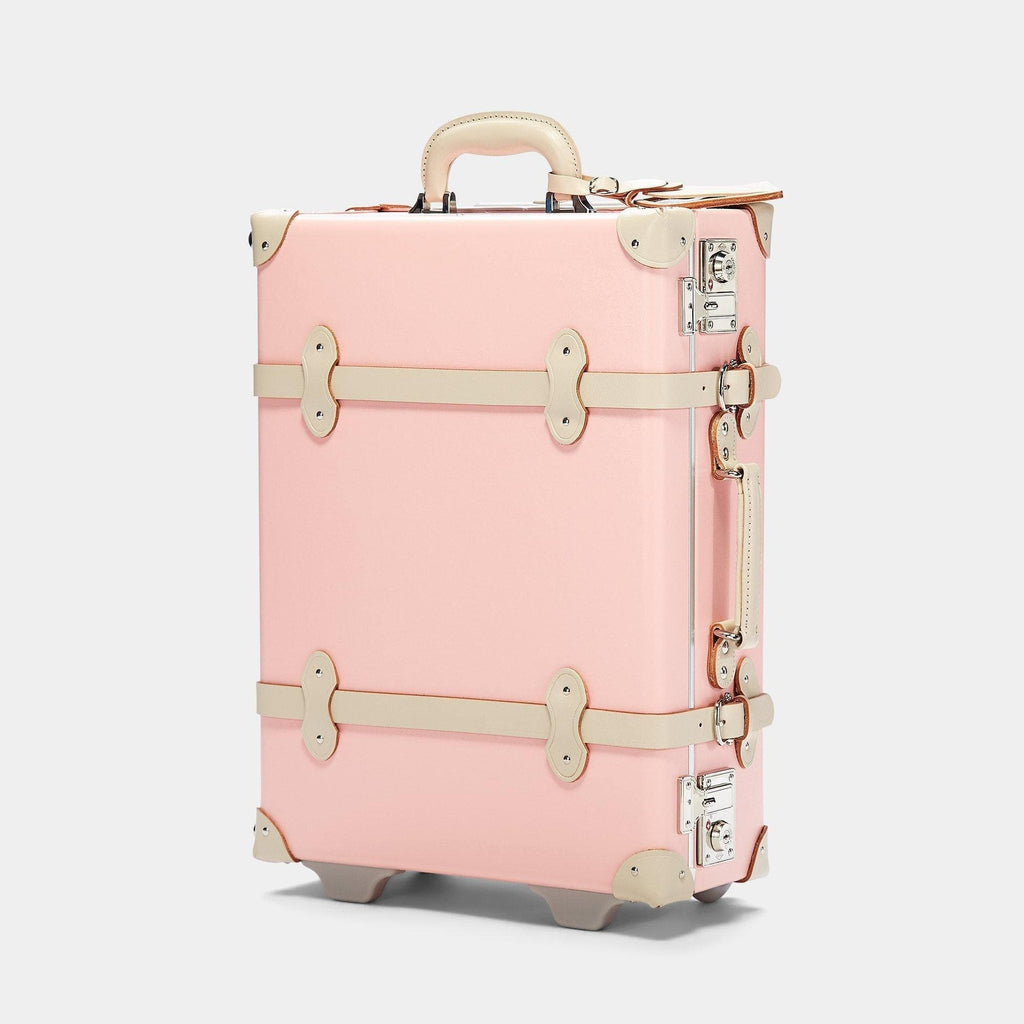 The Botanist Carryon | Pink & Tan Vintage Style Luxury Bridal Luggage ...
