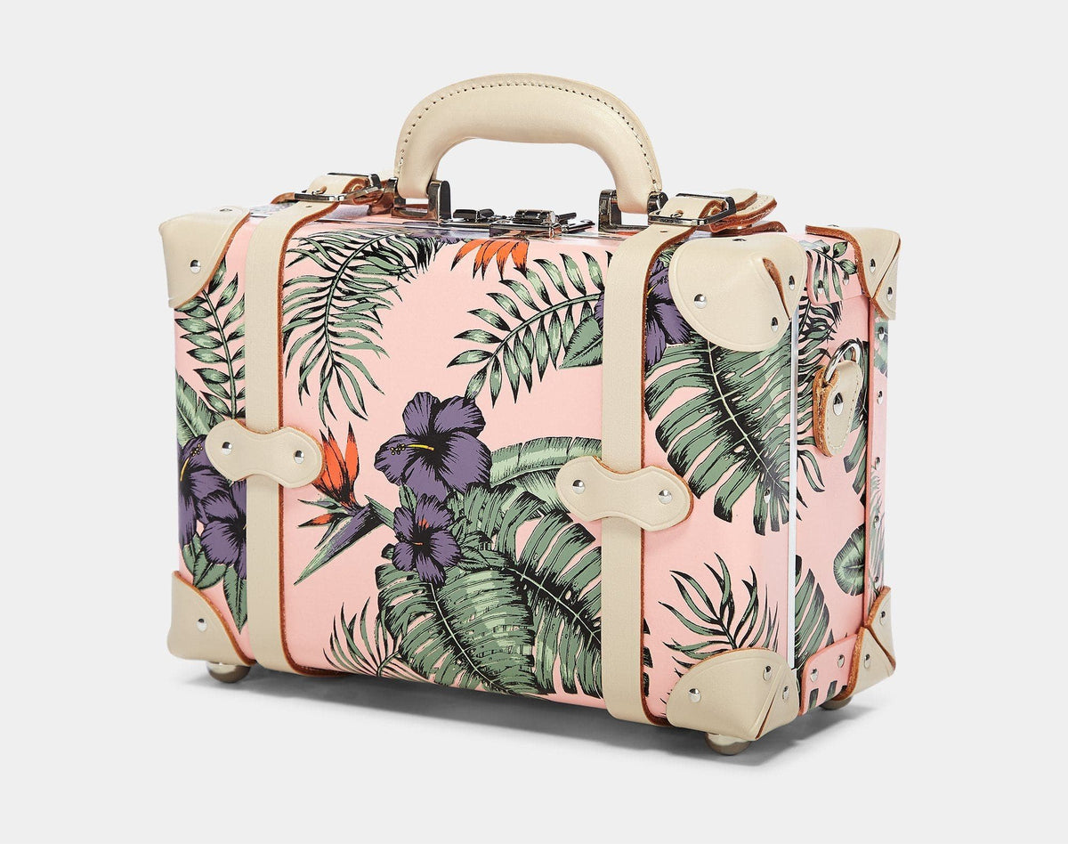 The Botanist Vanity  Small Vintage Style Suitcase Travel Vanity