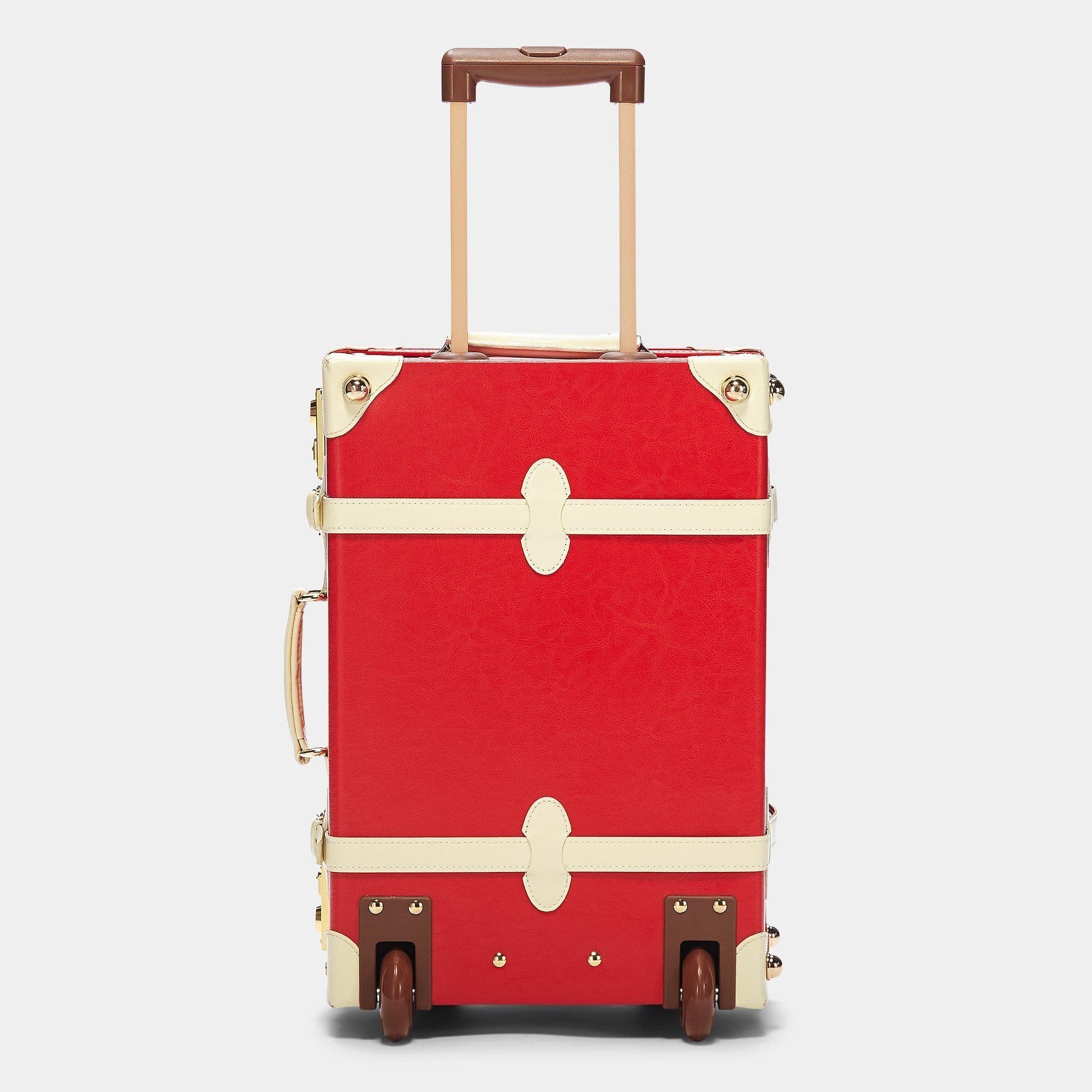 Trunk style suitcase outlet