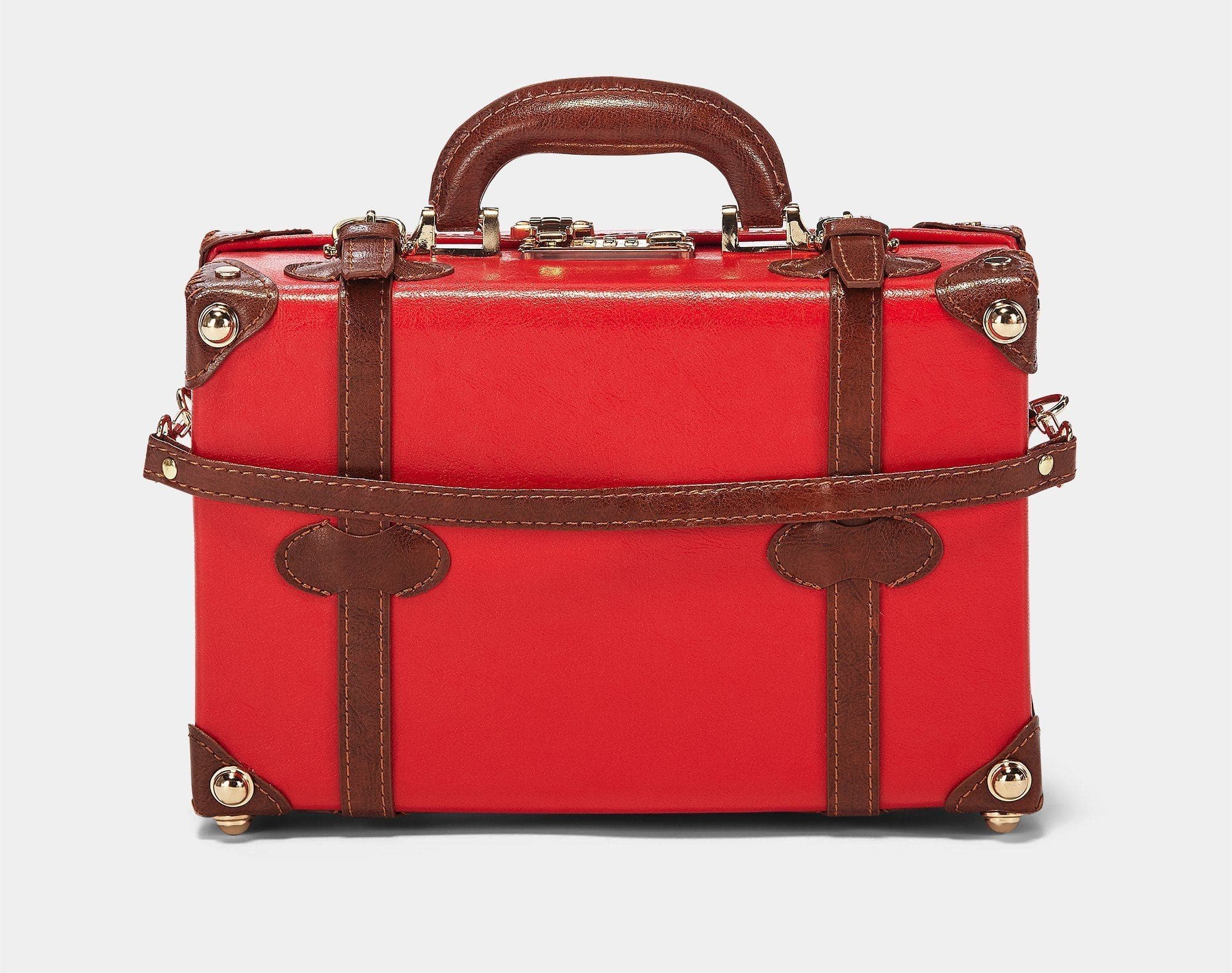 The Red Entrepreneur Travel Vanity Case Small Handheld Luggage Bag